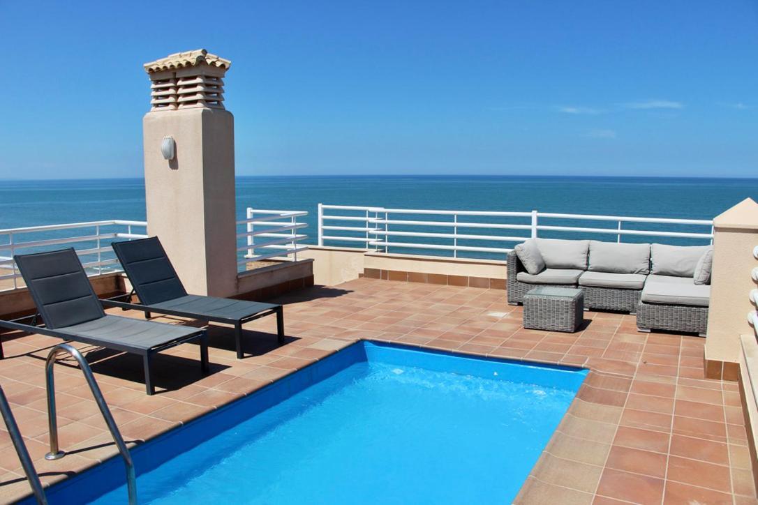 Atico Frontal Al Mar Con Piscina Privada By Homeprive Denia Dış mekan fotoğraf
